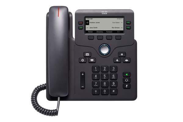 Cisco 6841 MPP VoIP Telefon inkl. Netzteil
